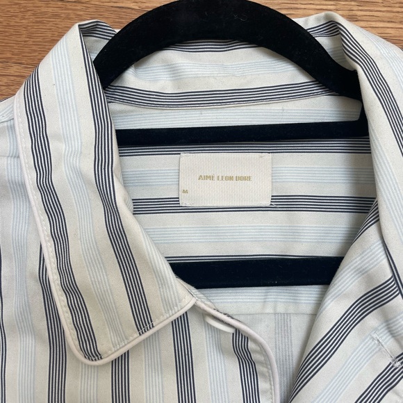 ALD Men’s Stripe Button Down - Picture 3 of 6